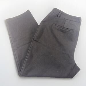 Soho Apparel Women’s Black Dress Pants Size L Slim Straight Stretch Workwear